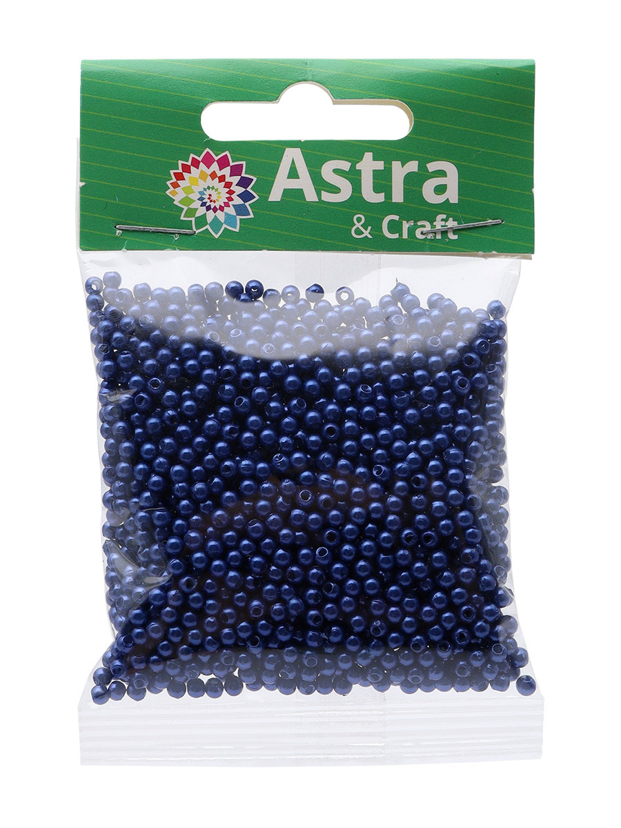 Набор для творчества Astra Craft Бусины 3 мм 20 г круглые - фото 10