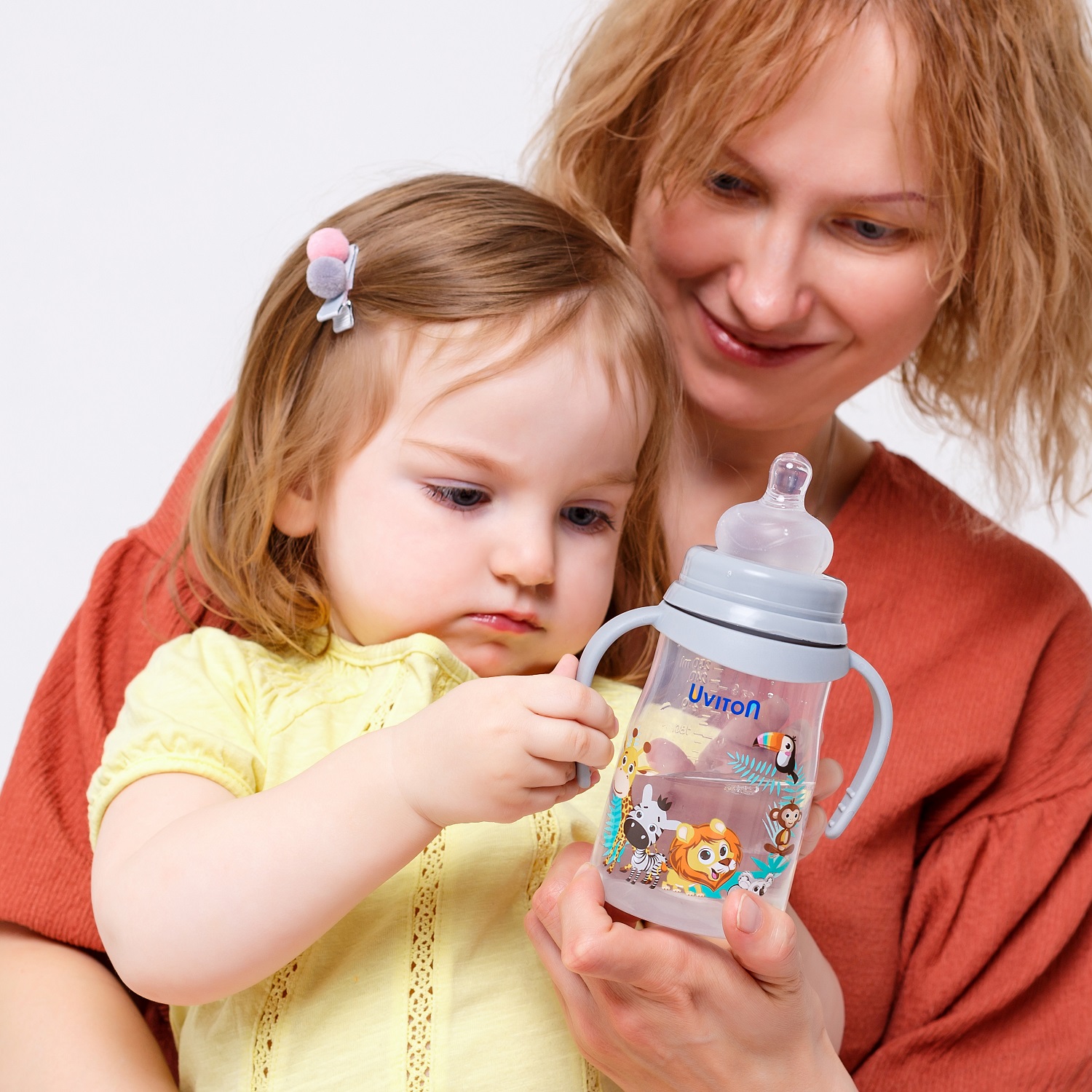 Бутылочка Uviton Anti-Colic 250 мл в ассортименте - фото 10