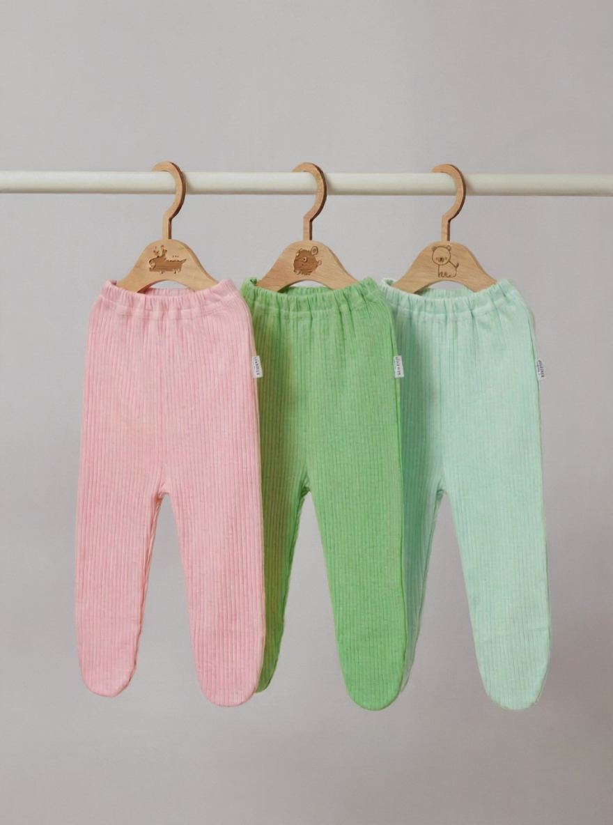 Изображение товара Комплект из 3 ползунок для новорожденных Софьюшка 56