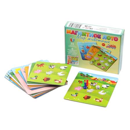 Настольная игра Бигр Лото Бигр Мир животных