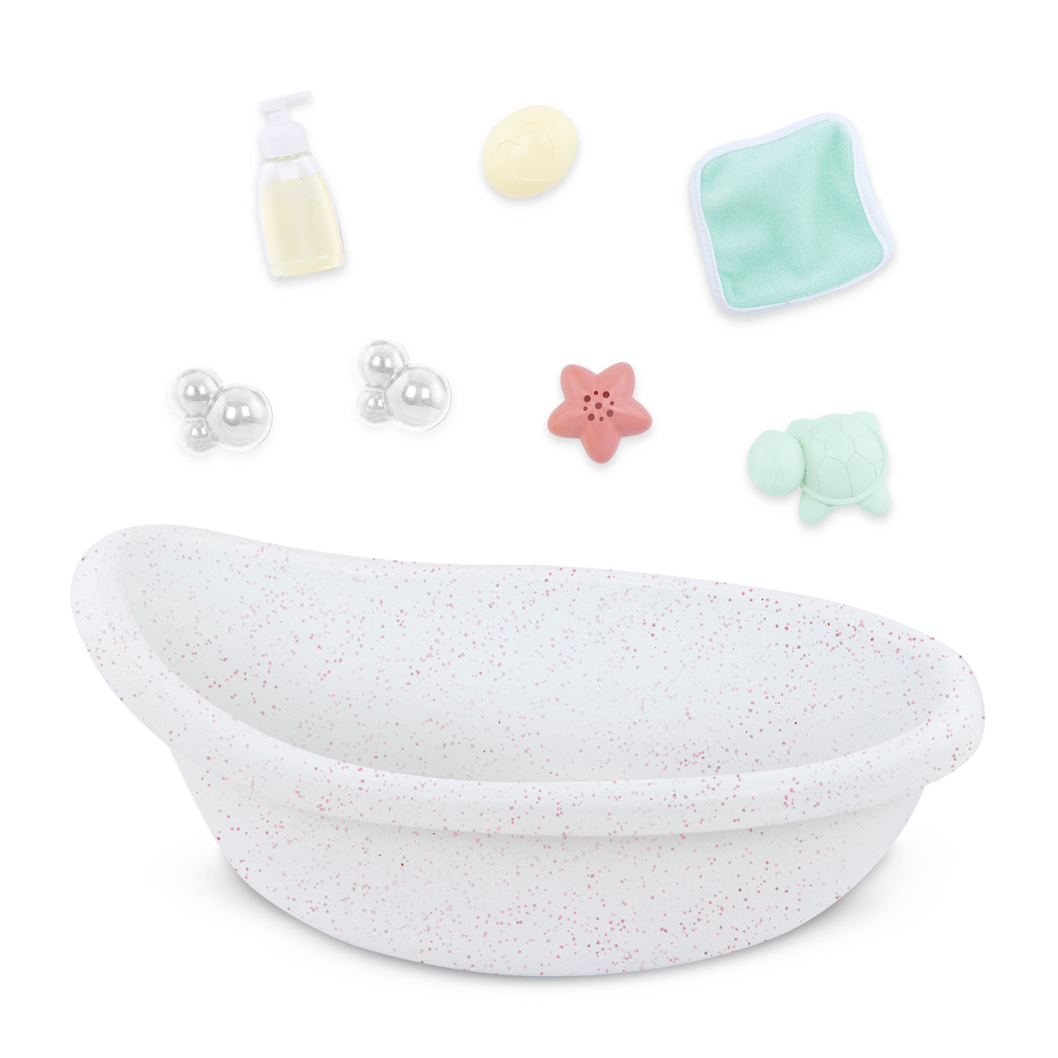 Аксессуар для кукол Lulla Baby ванна, игрушечная косметика LBY7649 - фото 1