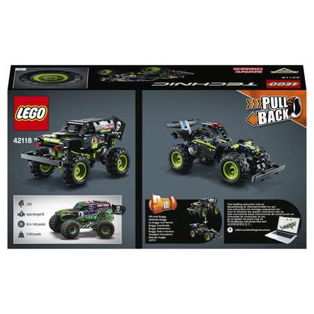 Конструктор LEGO Technic Monster Jam Grave Digger блочный