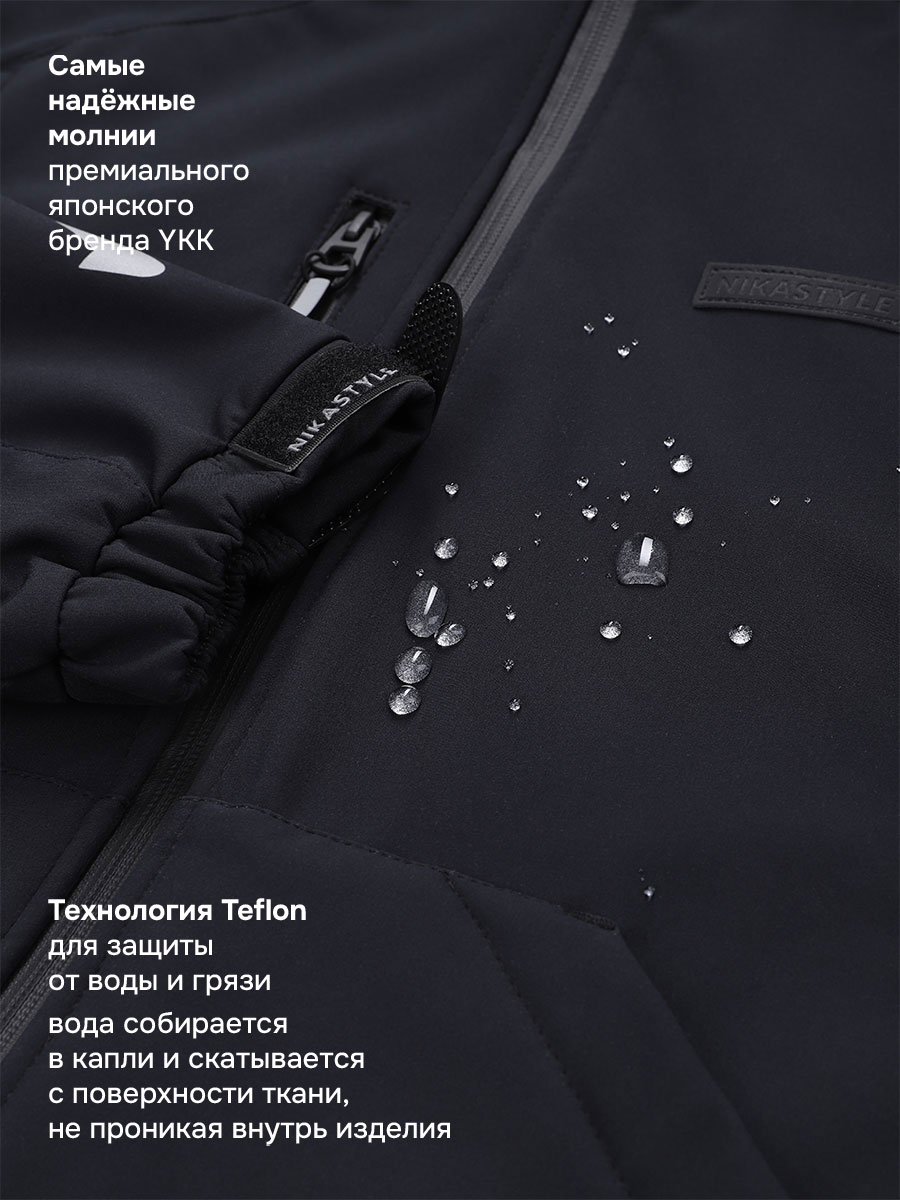 Ветровка NIKASTYLE 4л15726 черный - фото 6
