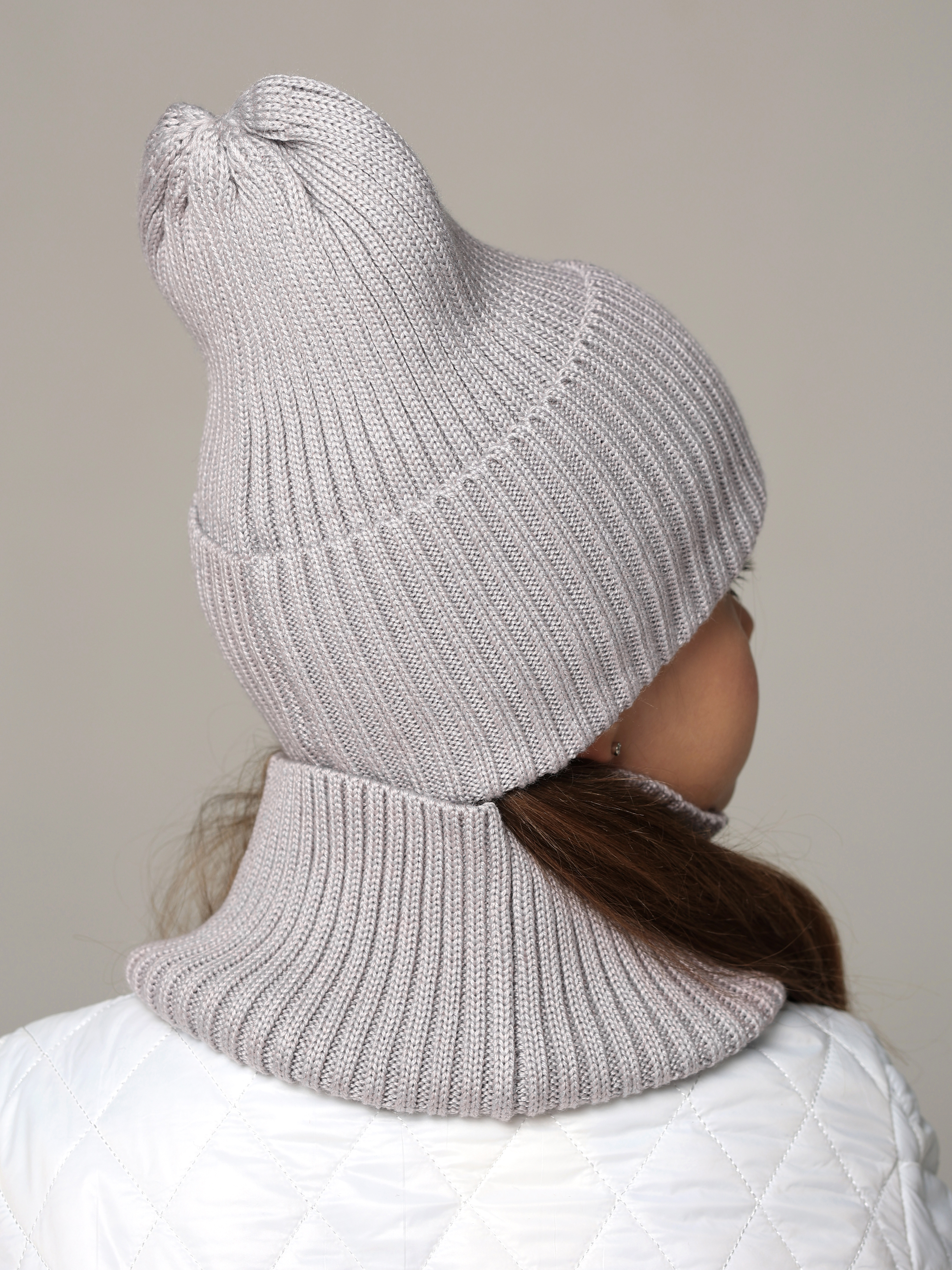 Шапка и снуд Nella Vitta NV20-Комплект/ангора - фото 2