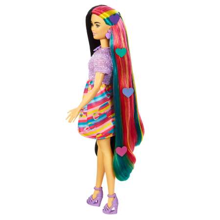 Кукла модельная Barbie Totally Hair Сердца