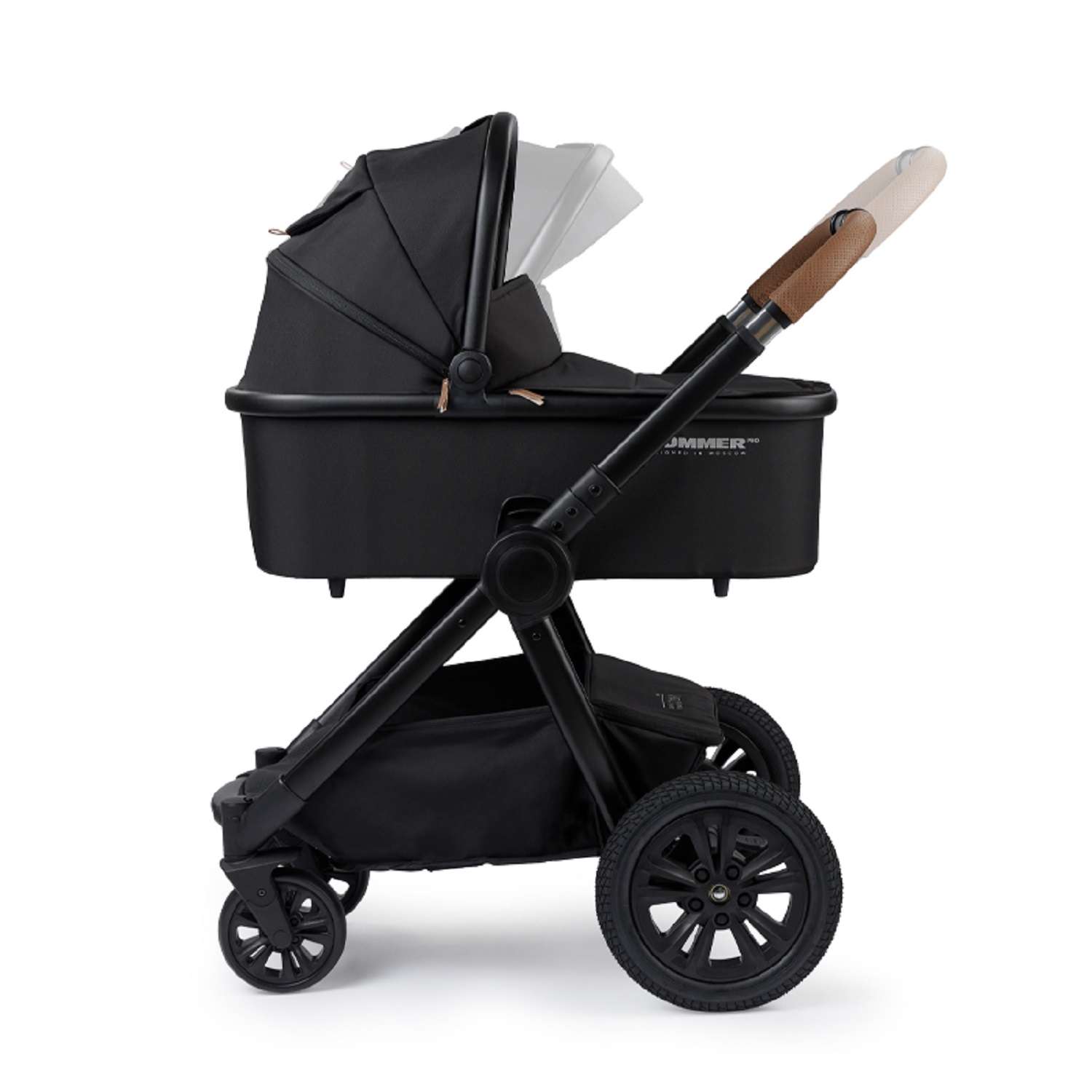 Коляска 2в1 Happy Baby Mommer Pro Black - фото 15