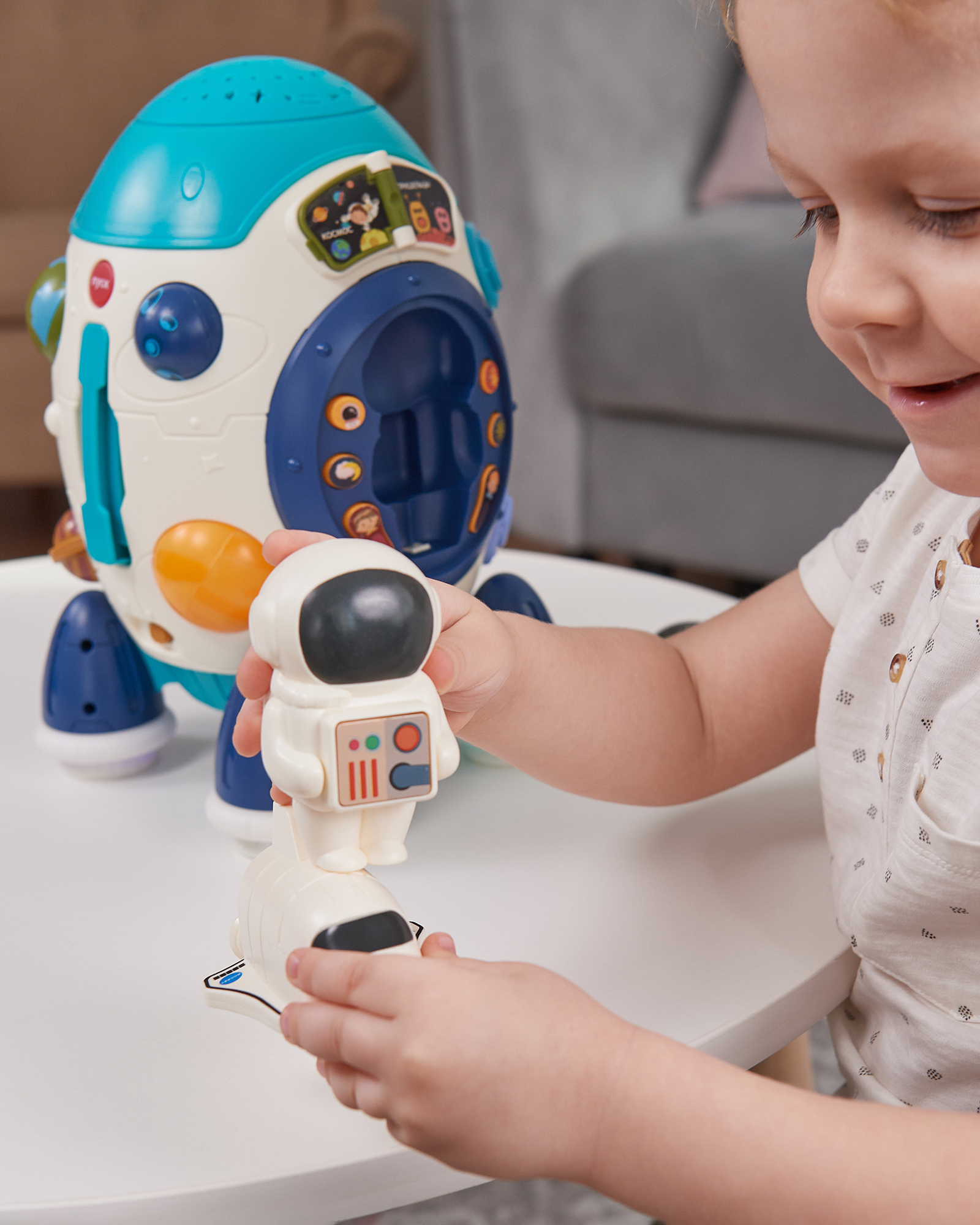 Игрушка BabyGo развивающий центр Ракета - фото 5