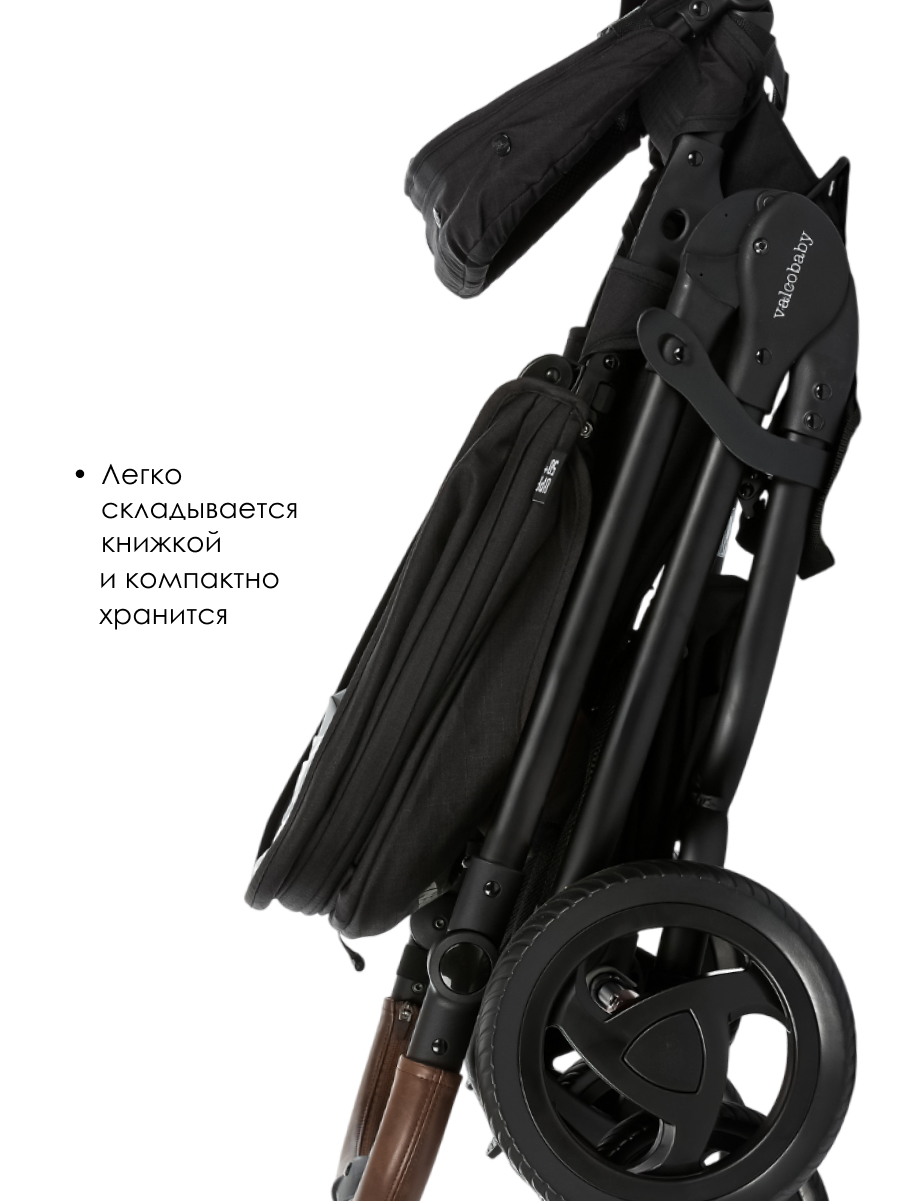 Коляска 2в1 Valco baby Snap Ultra Trend / Night черный - фото 10