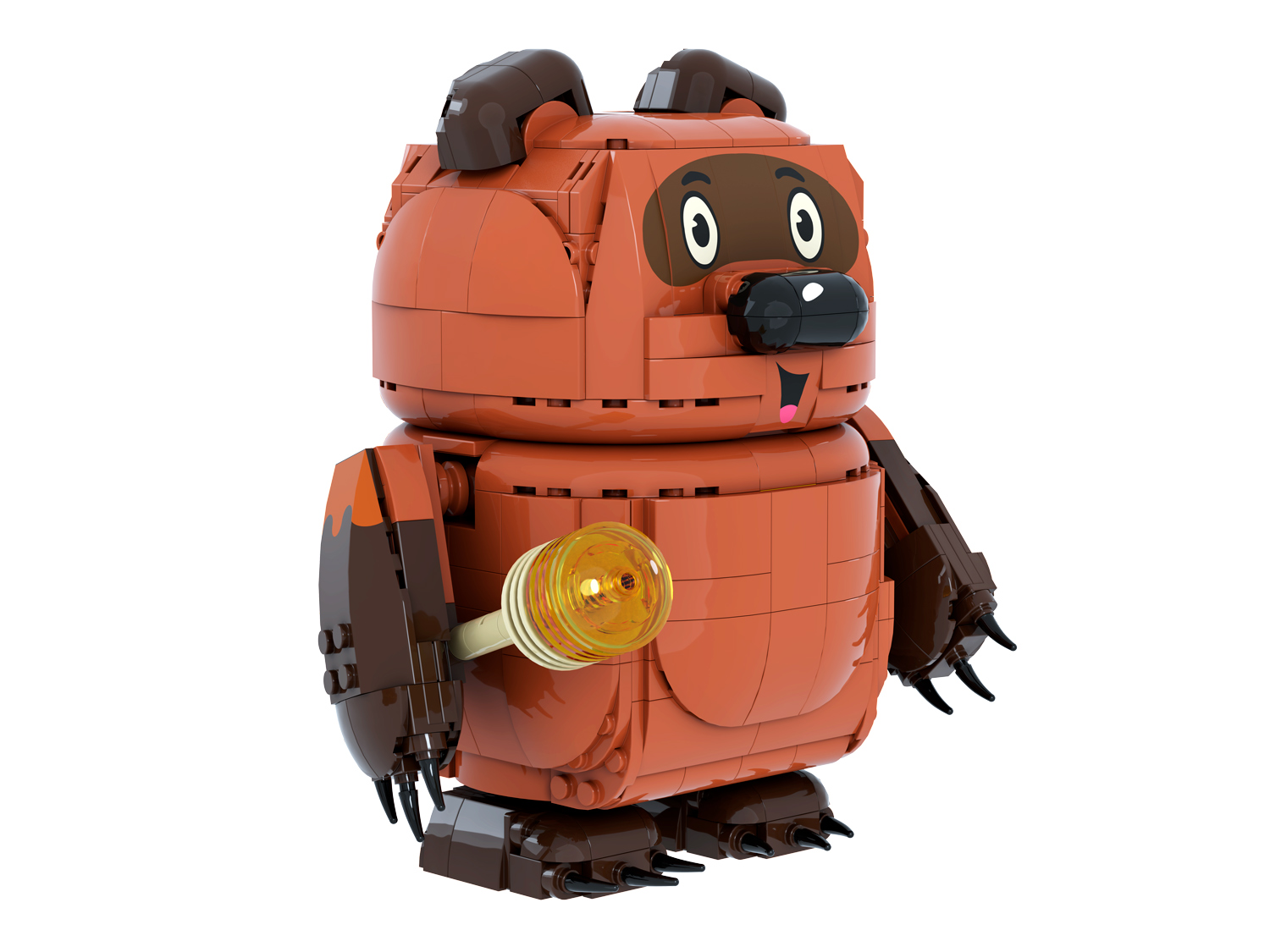Конструктор brick labs Союзмультфильм 90 Винни-Пух 788 дет. - фото 11