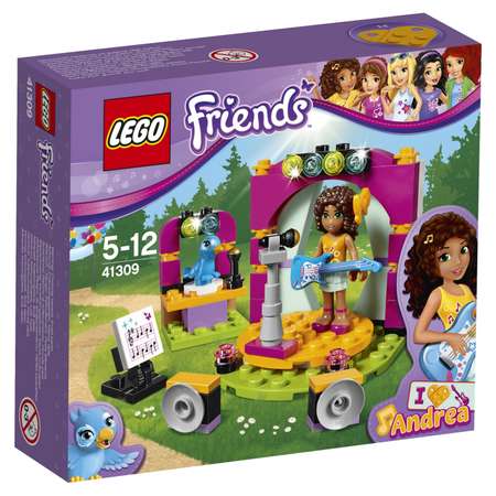Конструктор LEGO Friends Музыкальный дуэт Андреа блочный