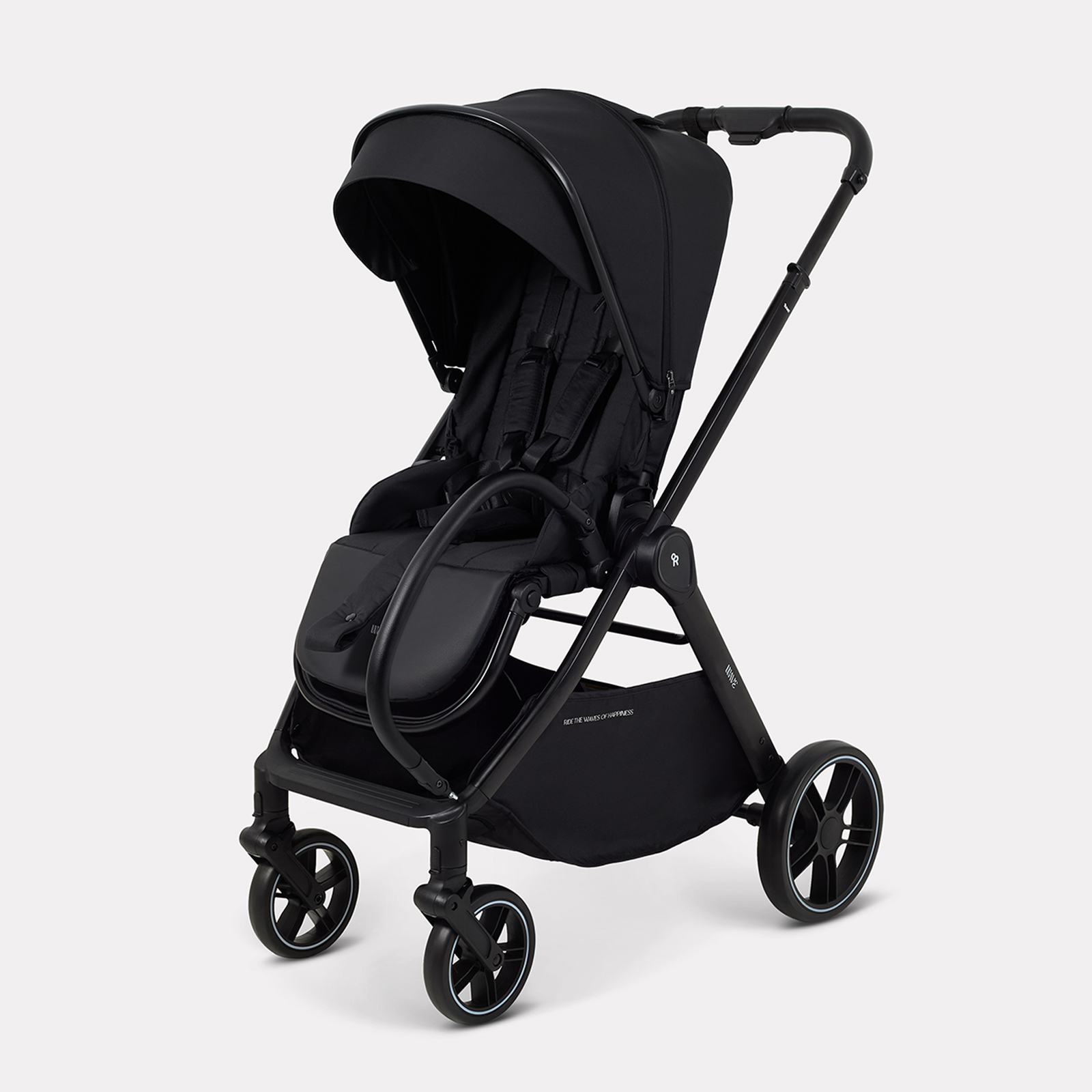 Коляска прогулочная Rant Basic Wave черный - фото 4