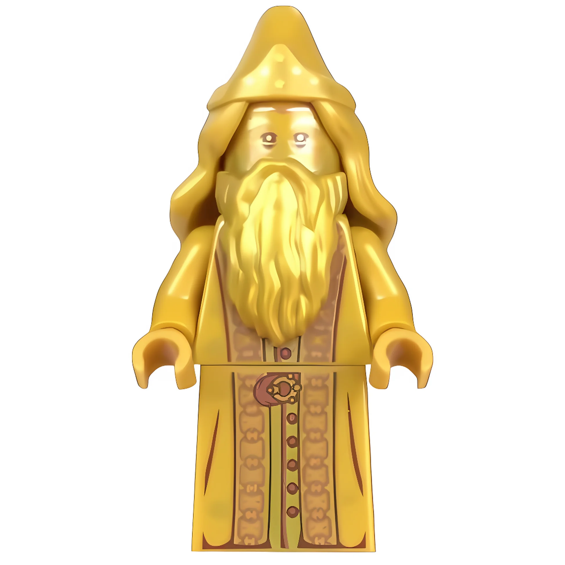 Изображение товара LEGO Harry Potter Albus Dumbledore 20th Anniversary Pearl Gold коллекционная минифигурка Изображение товара LEGO Harry Potter Albus Dumbledore 20th Anniversary Pearl Gold коллекционная минифигурка
