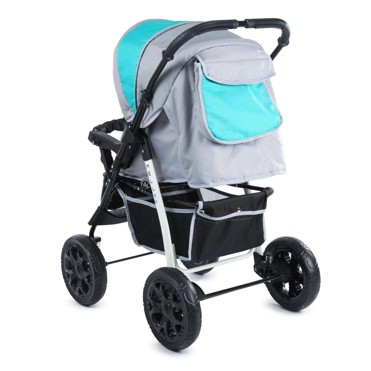 Коляска трансформер Babyton Melly Blue - фото 9