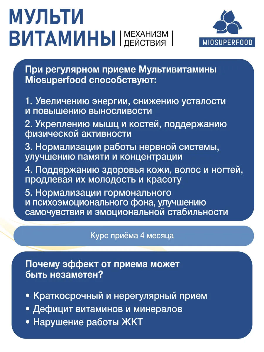 Miosuperfood Миофарм Для восполнения дефицитов организма - фото 3
