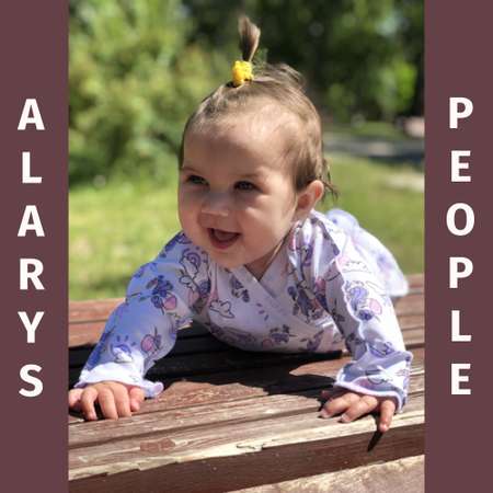 Распашонка и ползунки ALARYSPEOPLE