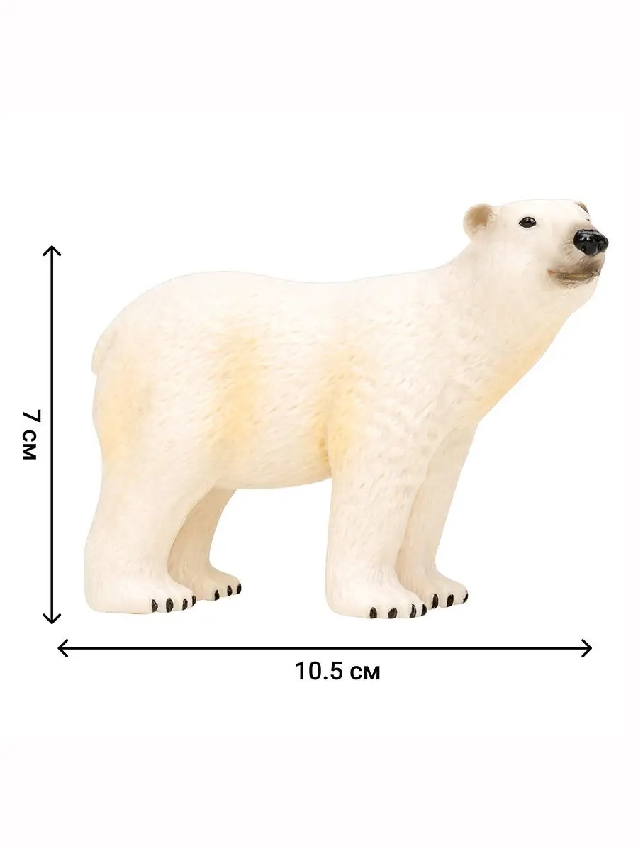 Игровой набор Masai Mara Белые медведи пингвины - фото 4