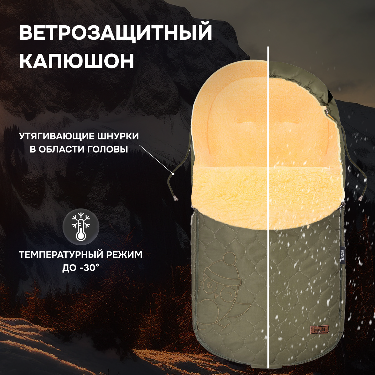 Конверт в коляску Nuovita Polare Pesco - фото 4