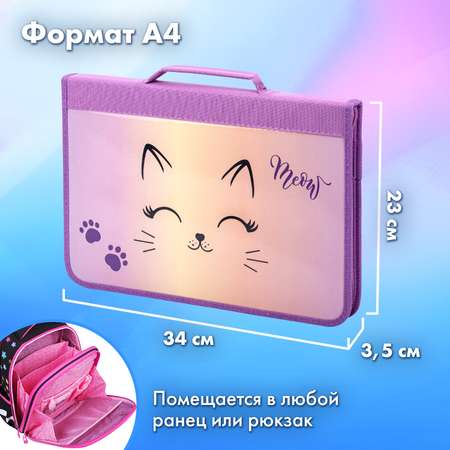 Папка для труда Brauberg А4
