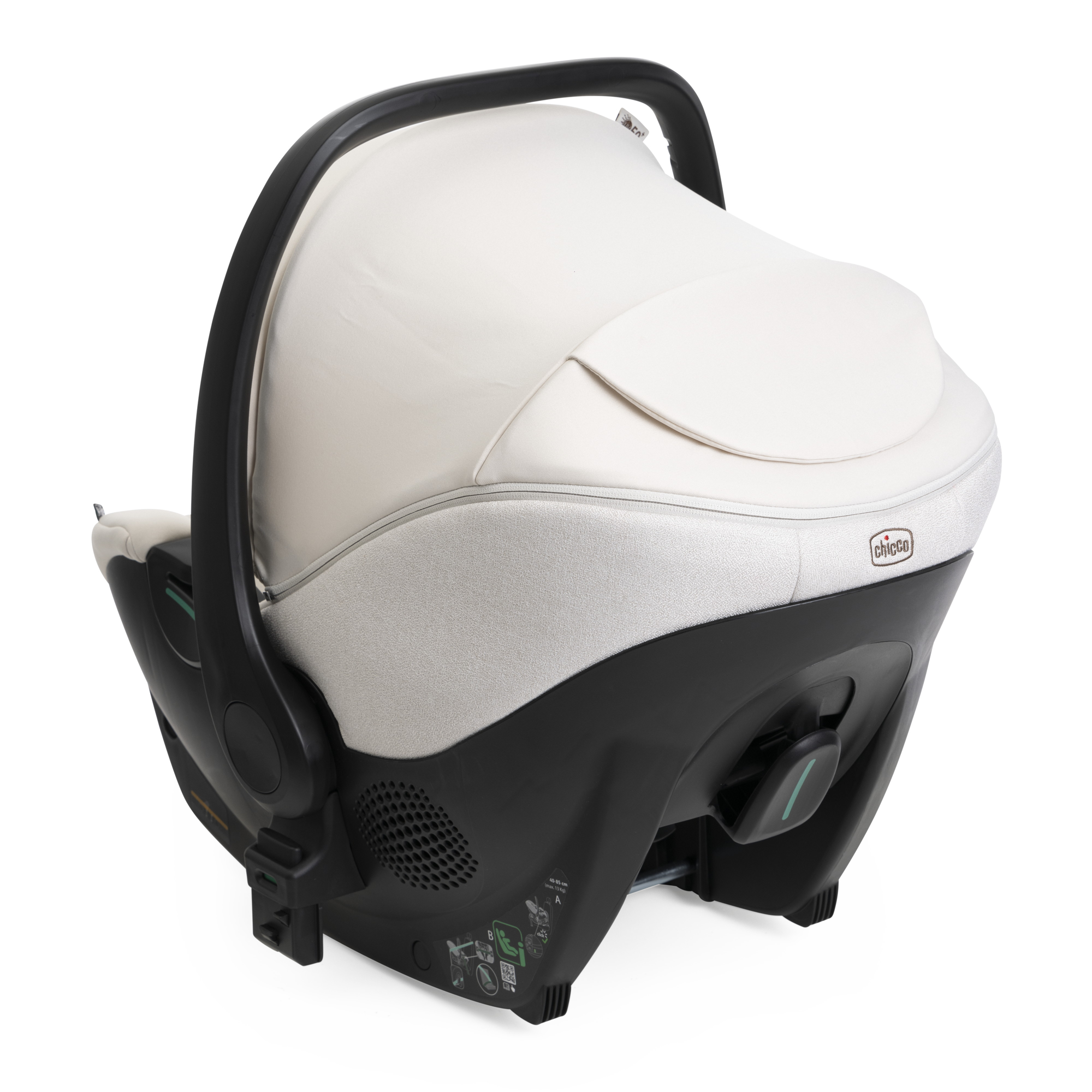 Автокресло Chicco 0 (0 -13 кг) бежевый - фото 17