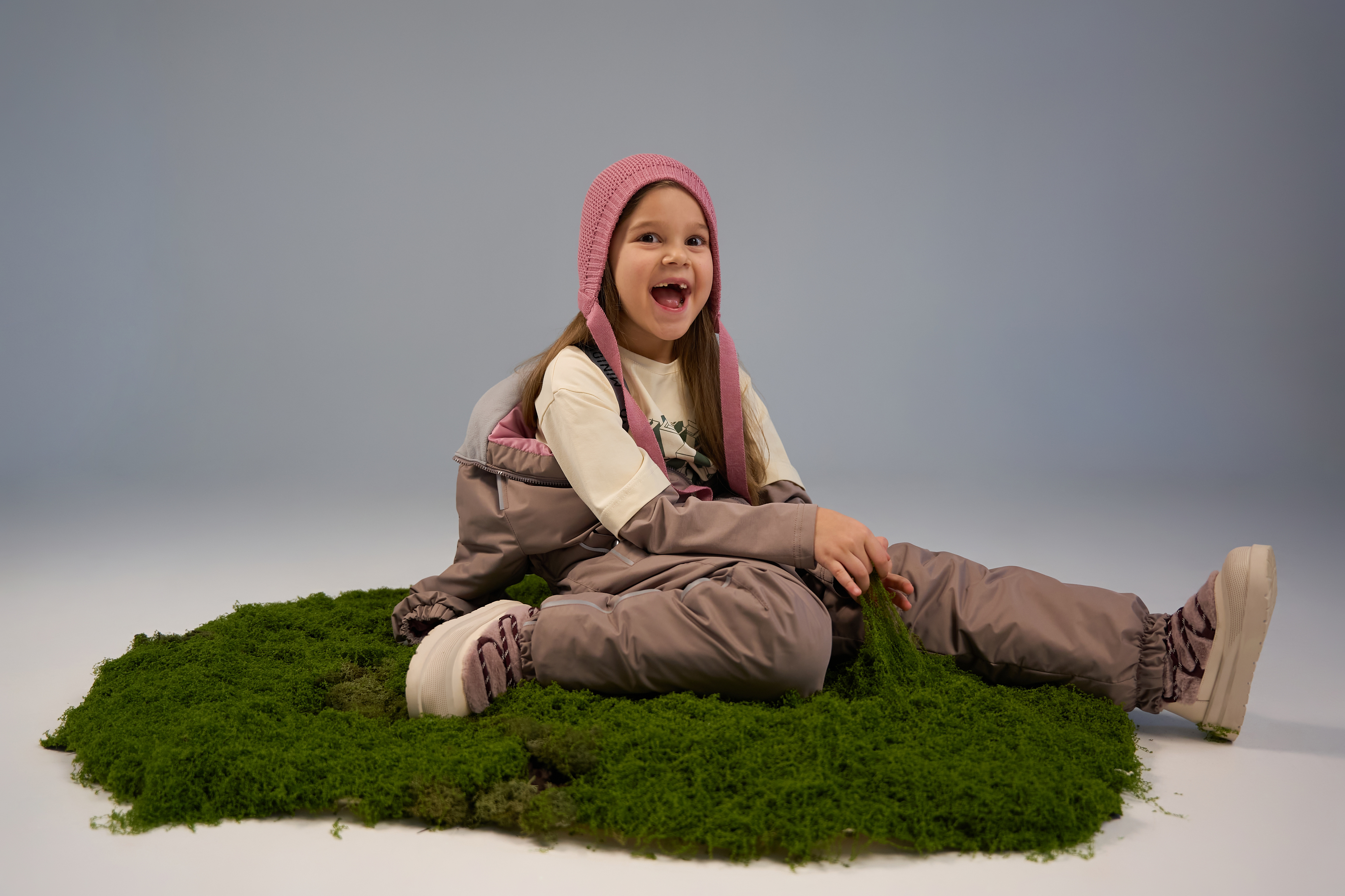Комбинезон MINIDINO G-VO-Kmb-103/0Комбинезон демисезонный Minimal мокко детский - фото 10