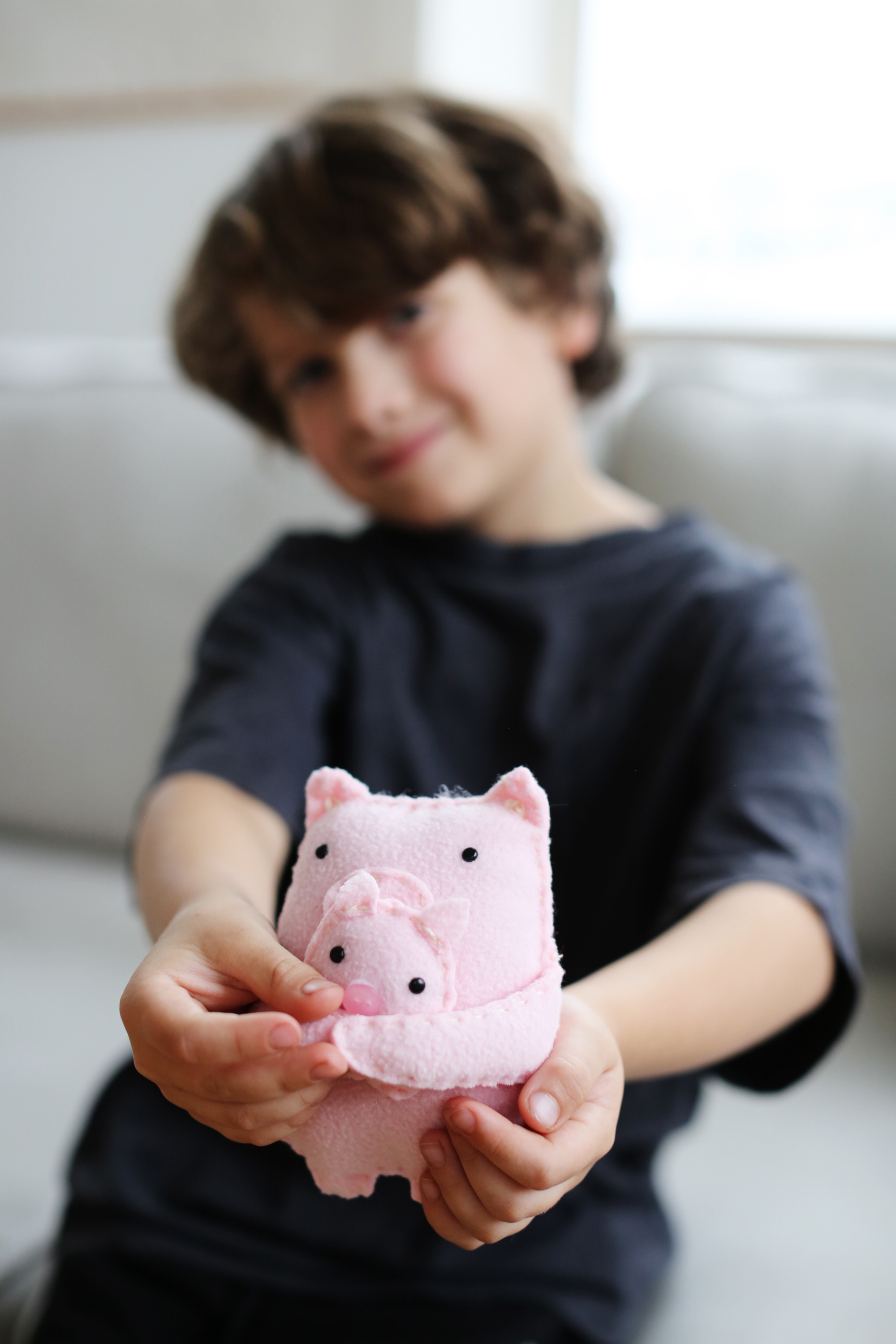 Набор для творчества HappyLine шитье Свинки- обниМЯШки - фото 10