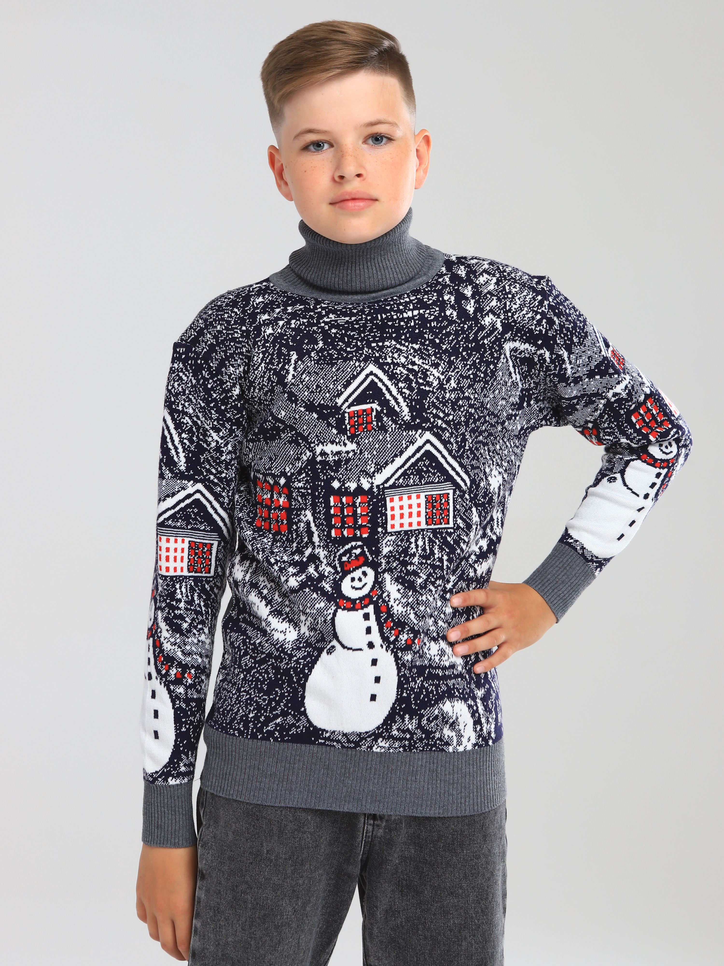 Свитер СИНИЙ МИР FUL3023A-C62 - фото 1