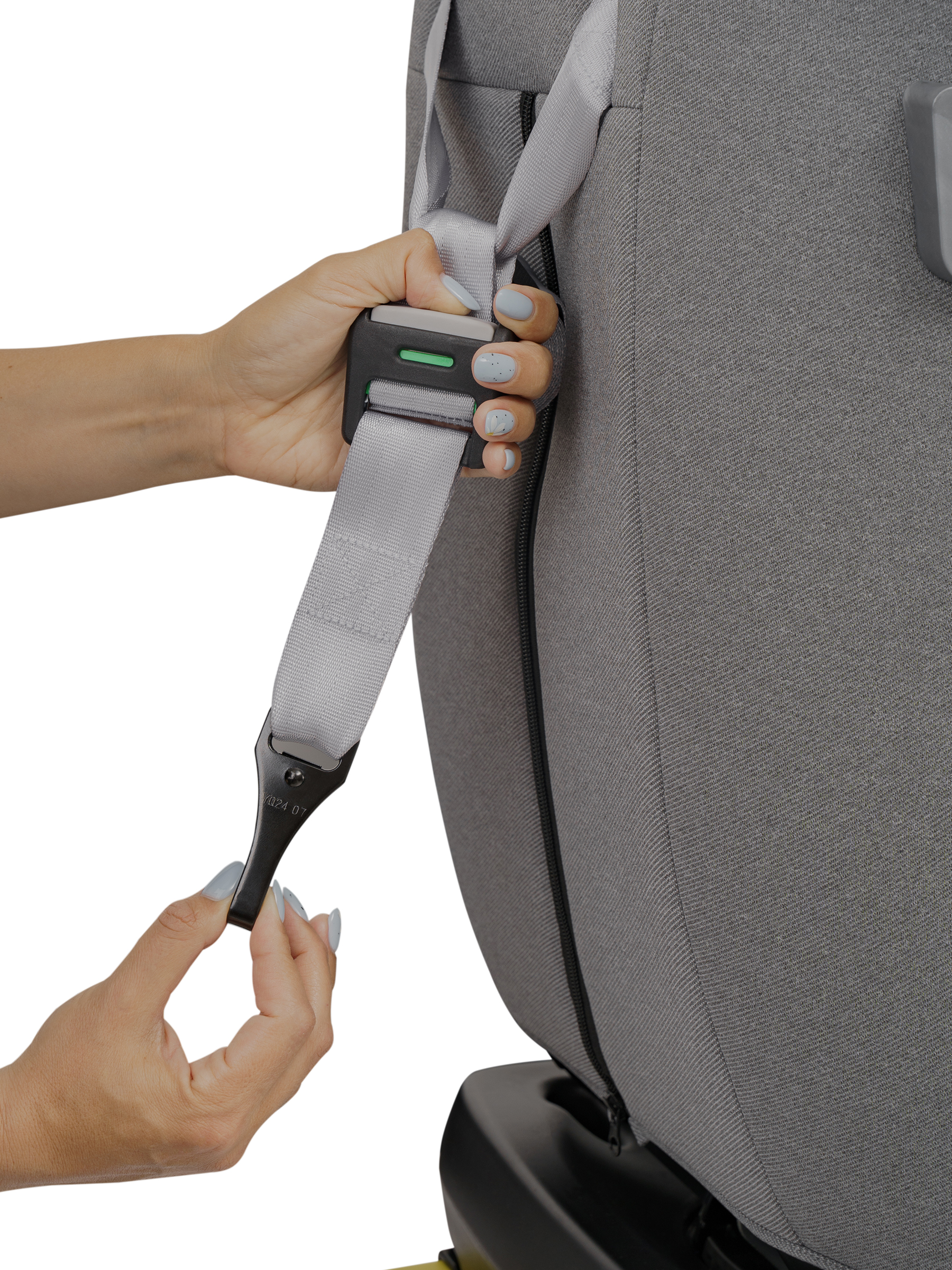 Автокресло Indigo Tourneo S Isofix 0+/1/2/3 (0-36 кг) серебряный - фото 31