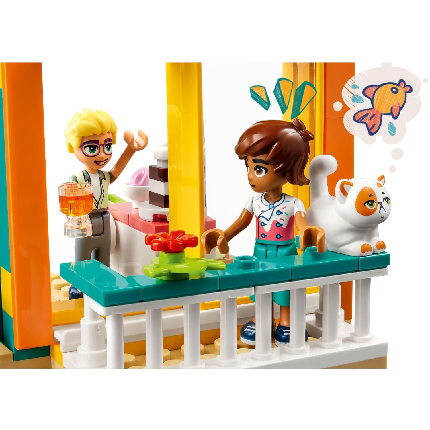 Конструктор LEGO Friends Комната Лео 203 дет. - фото 6