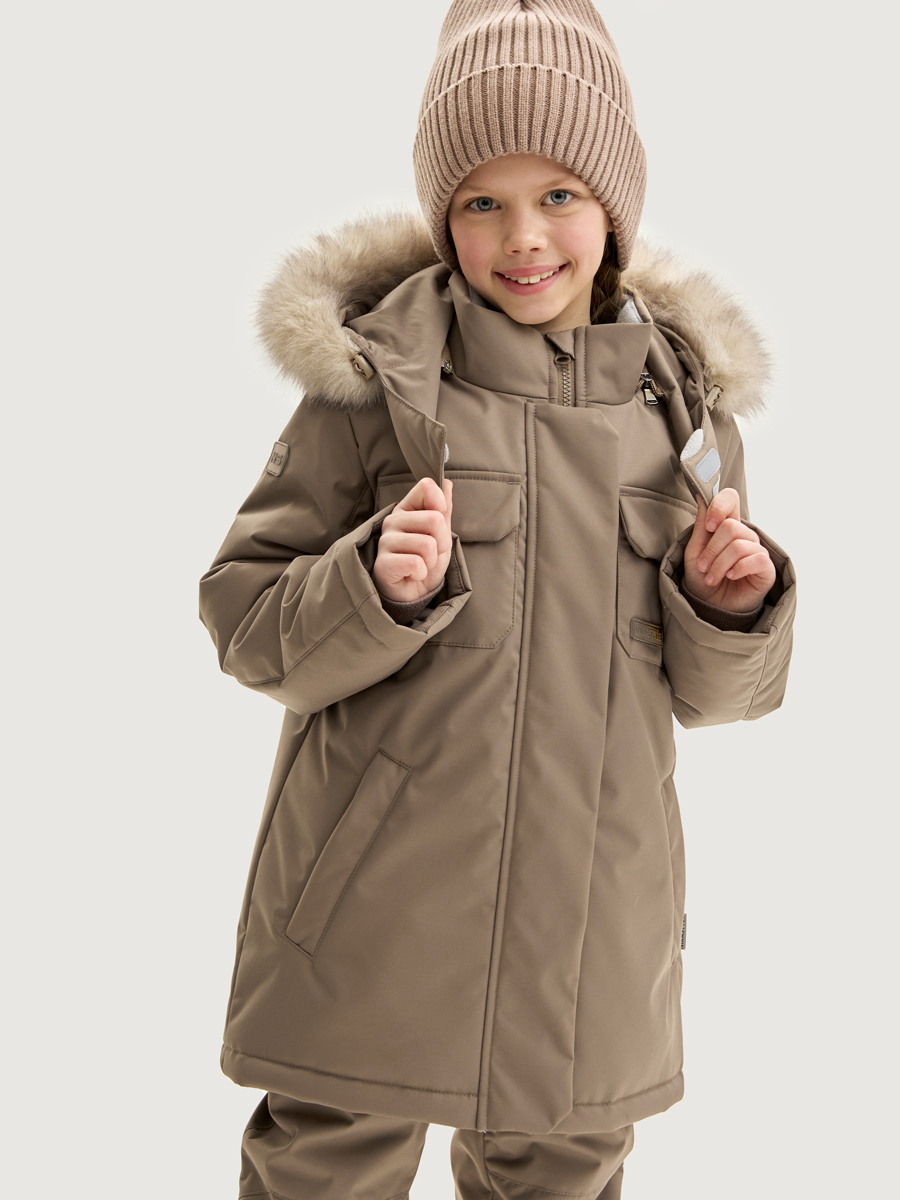 Костюм NIKASTYLE 7з7025 какао - фото 4