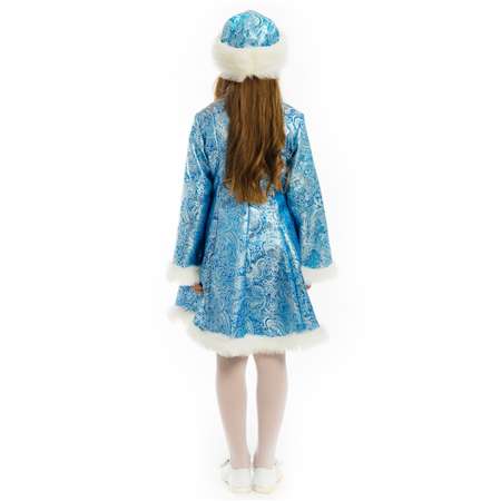 Костюм карнавальный Карнавалия Снегурочка 7-9лет 85034