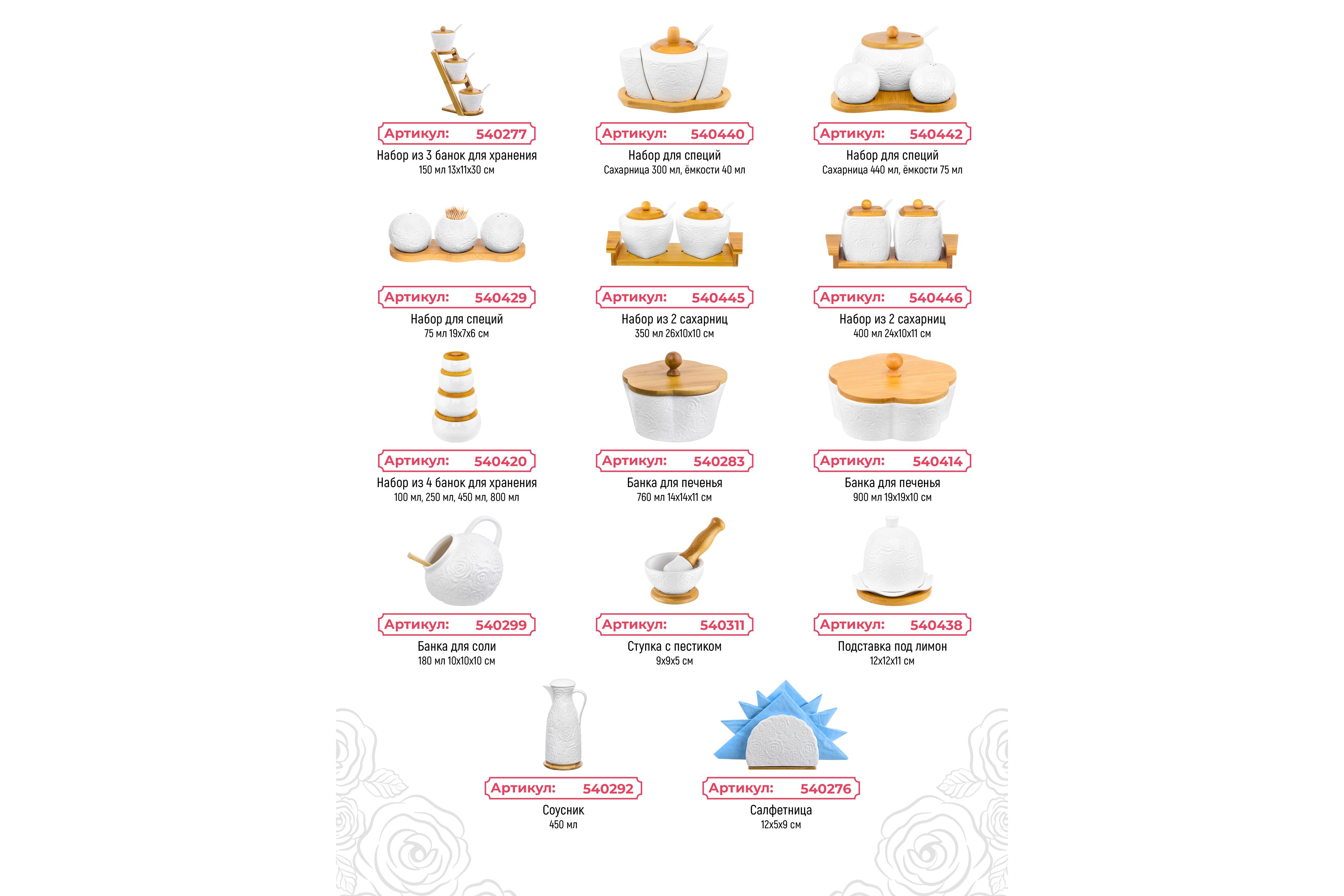 Чайная пара Elan Gallery 2 предмета 220 мл Розы - фото 6