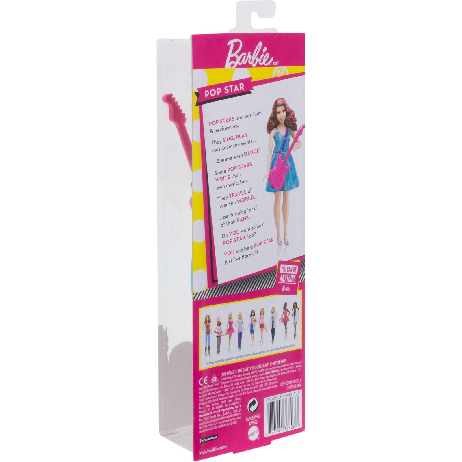 Кукла модельная Barbie Кем быть? в ассортименте DVF50 - фото 19