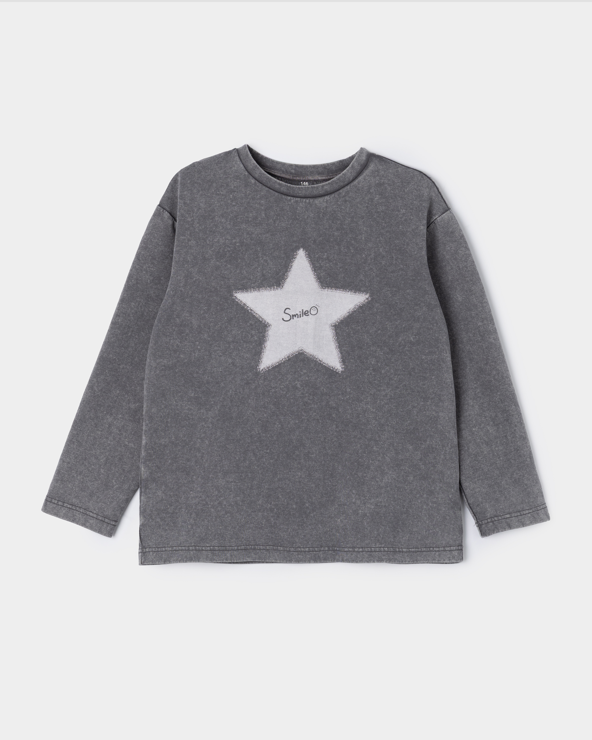 Лонгслив Futurino S26FU3-GMC014tg-GG - фото 1