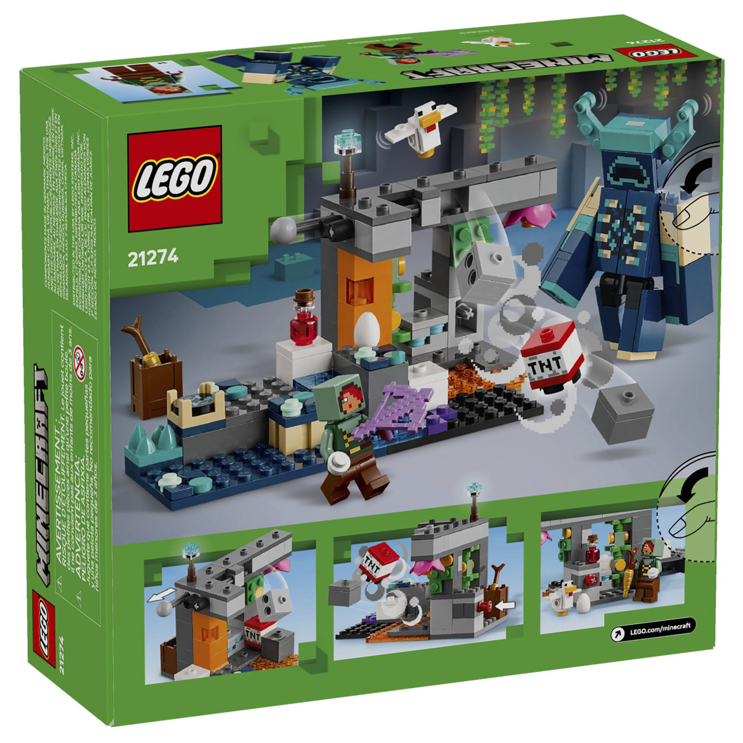 Конструктор LEGO Minecraft 238 дет. - фото 12