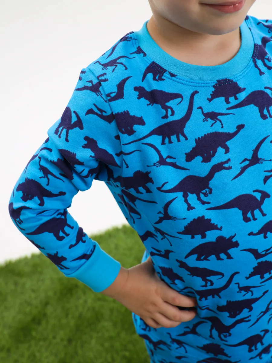 Пижама MIKO YUMI D-2093голубой - фото 8