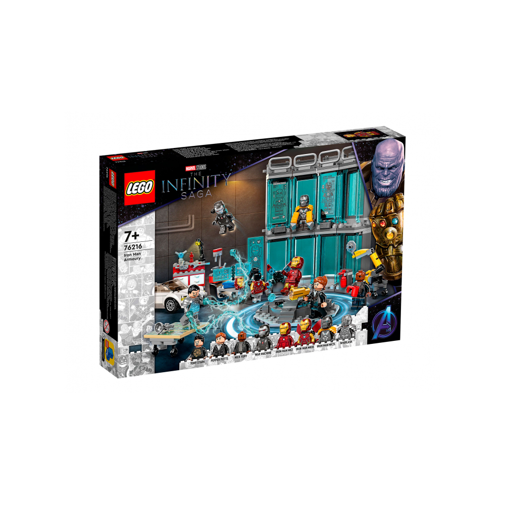 Конструктор LEGO Marvel Super Heroes Арсенал Железного человека 297 дет. - фото 1