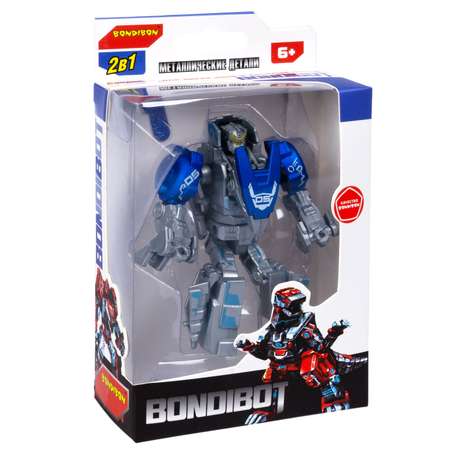 Фигурка Bondibon трансформер Робот Динозавр 2в1