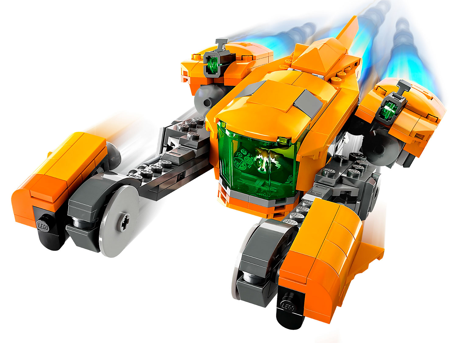 Конструктор LEGO Marvel Super Heroes Звездолёт малыша Ракеты 330 дет. - фото 4