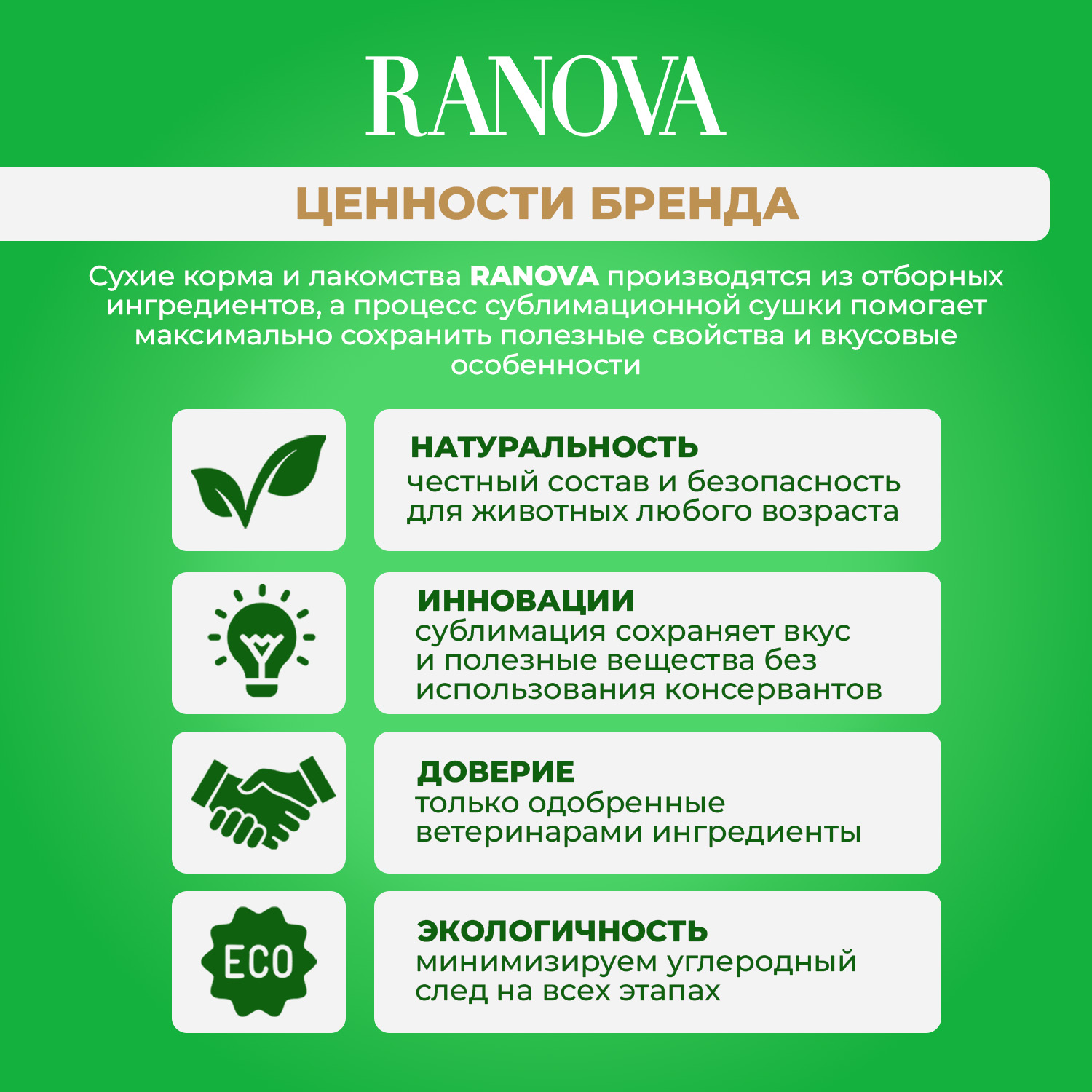 Лакомство для кошек Ranova Утка сублимированное 50г - фото 7