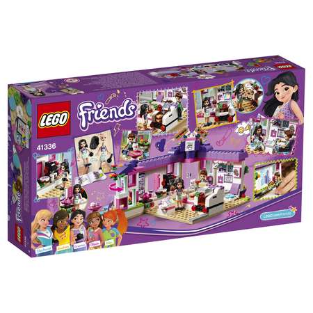 Конструктор LEGO Friends Арт-кафе Эммы блочный