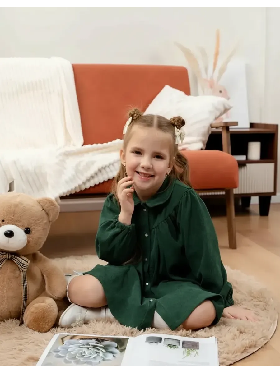 Платье YAXX 009--Платье темно-зеленый (ВЛВ) - фото 2