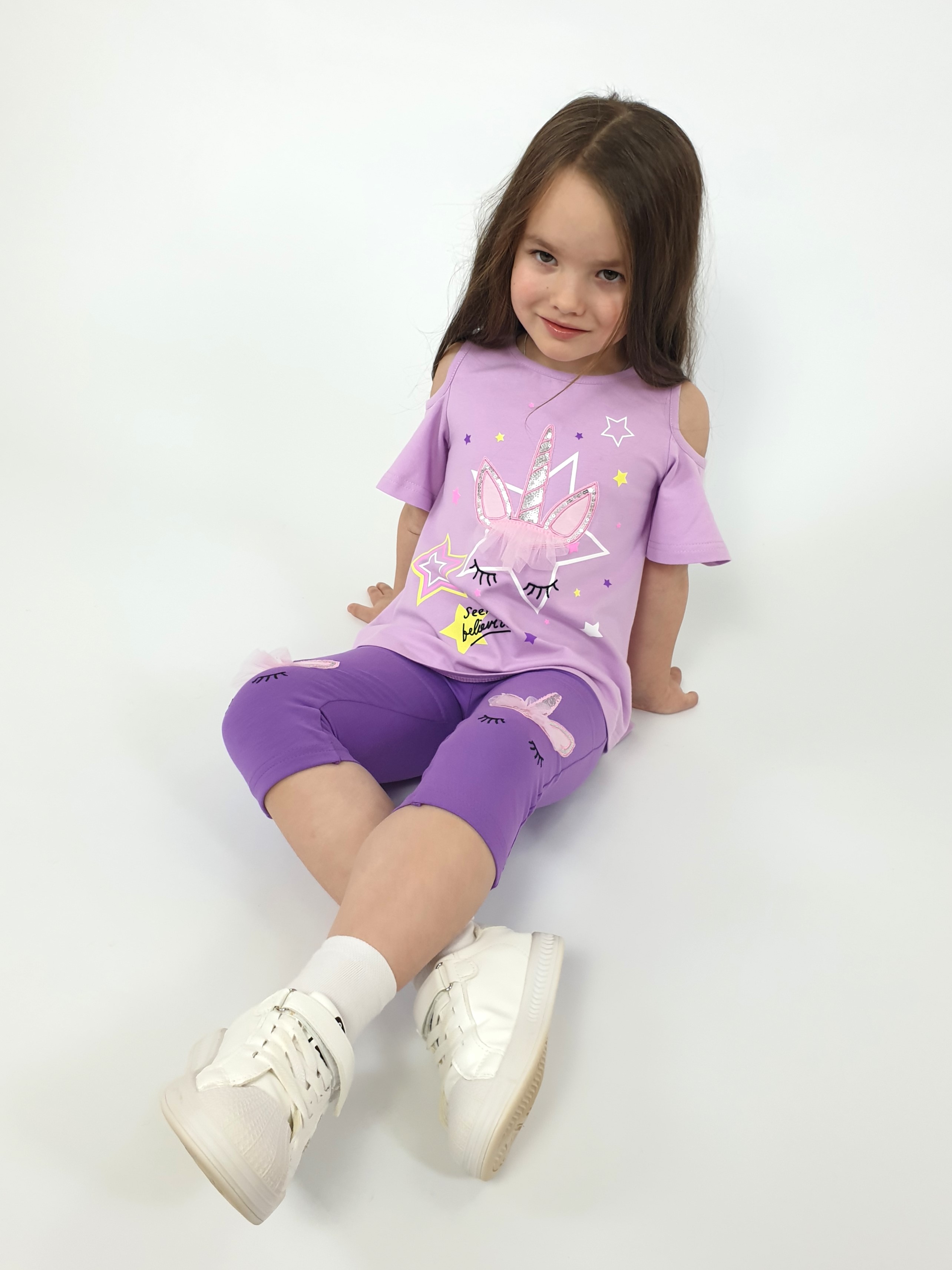 Футболка и леггинсы Luneva 02-124-5. - фото 4