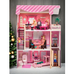 Домик для кукол PAREMO 105 см с мебелью
