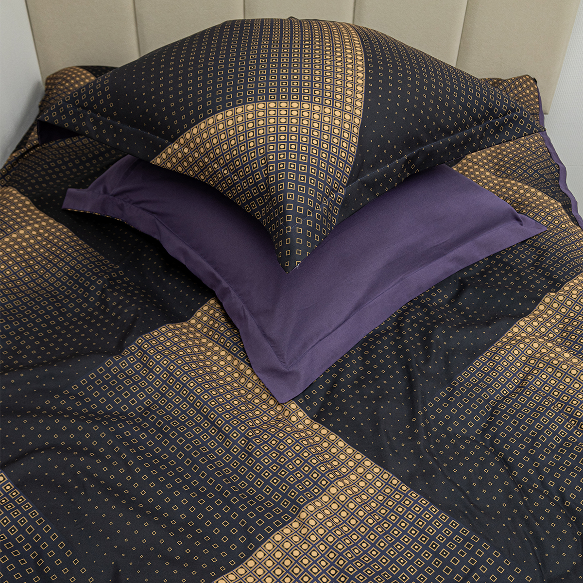 Комплект постельного белья MCotton 1.5-спальный Артуро 4 предм. - фото 3