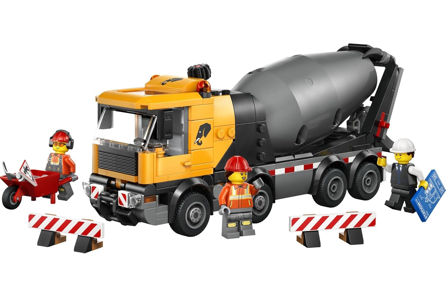 Конструктор LEGO City Бетономешалка 371 дет. - фото 2