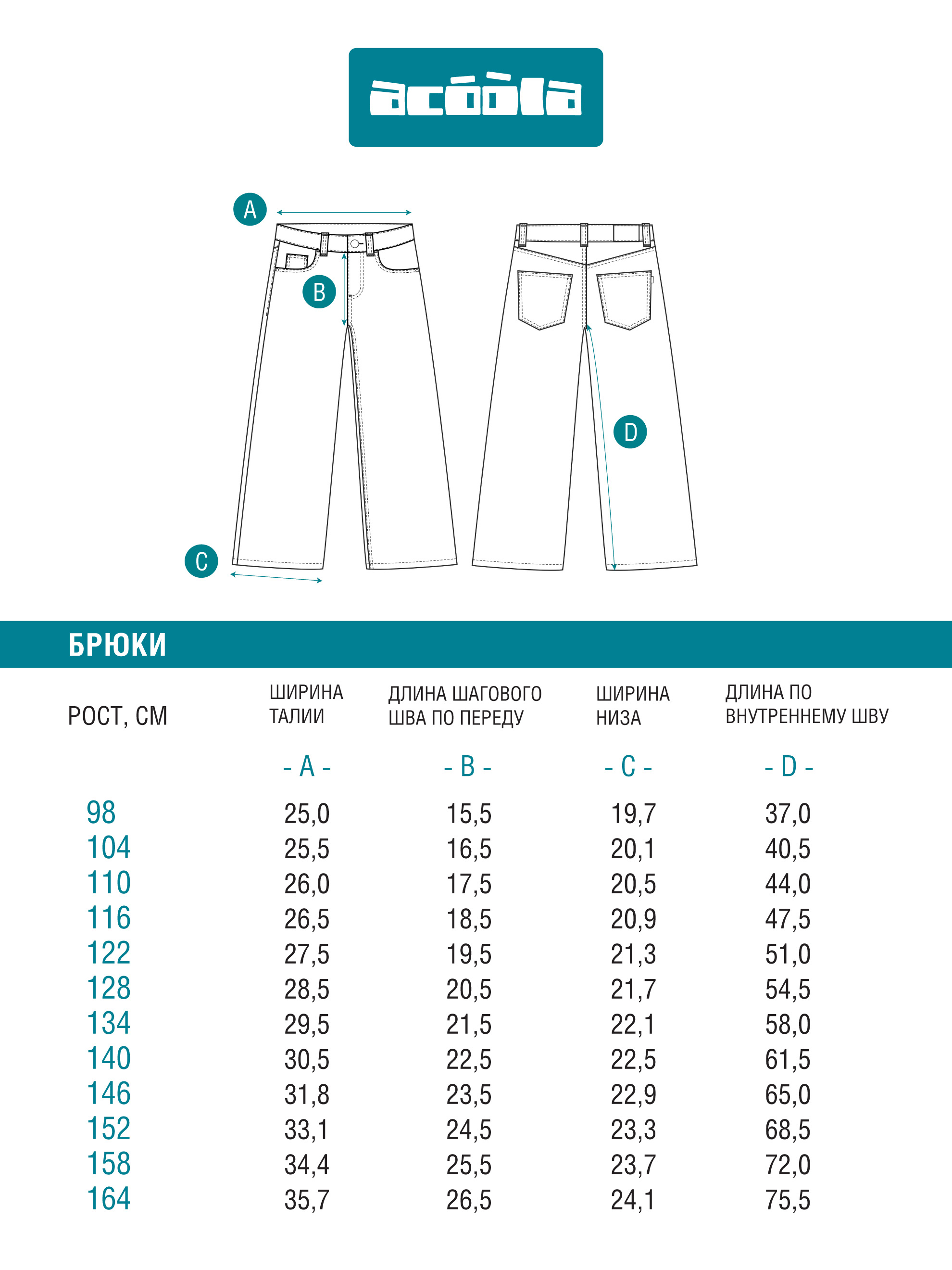 Джинсы Acoola 20230440045_0093221 - фото 9