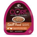 Корм для собак Wellness CORE Small Breed мелких пород курица с индейкой-морковью и зеленой фасолью консервированный 85г