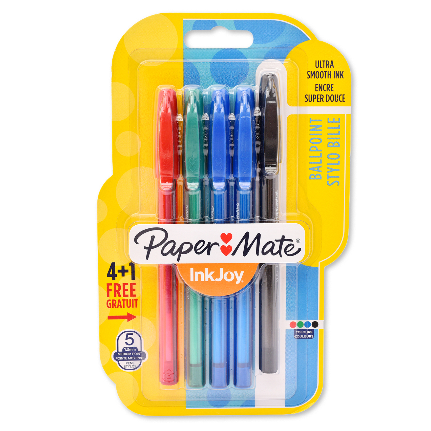 Ручка шариковая PAPER MATE 5 шт. - фото 2