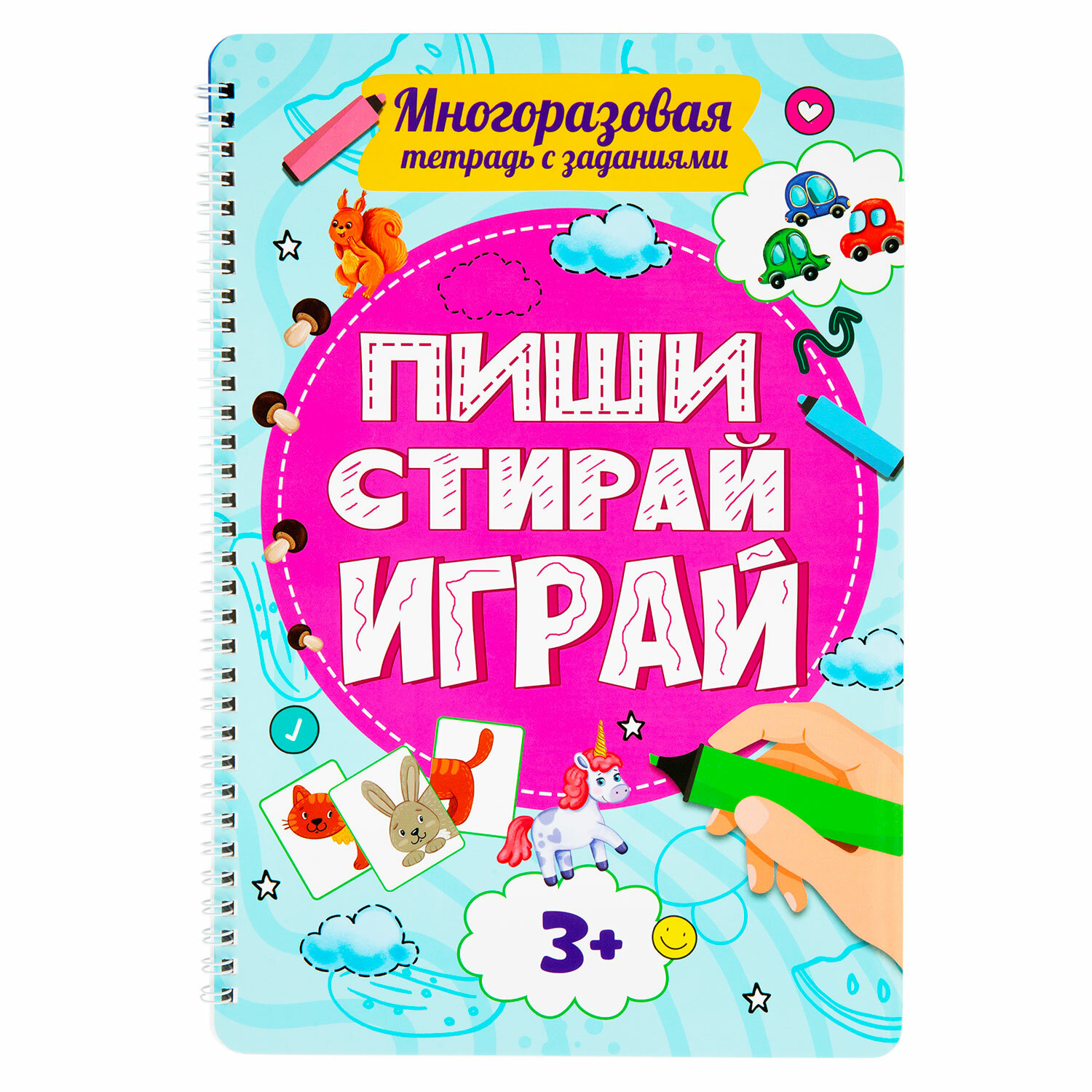 Общая тетрадь Prof-Press клетка - фото 8