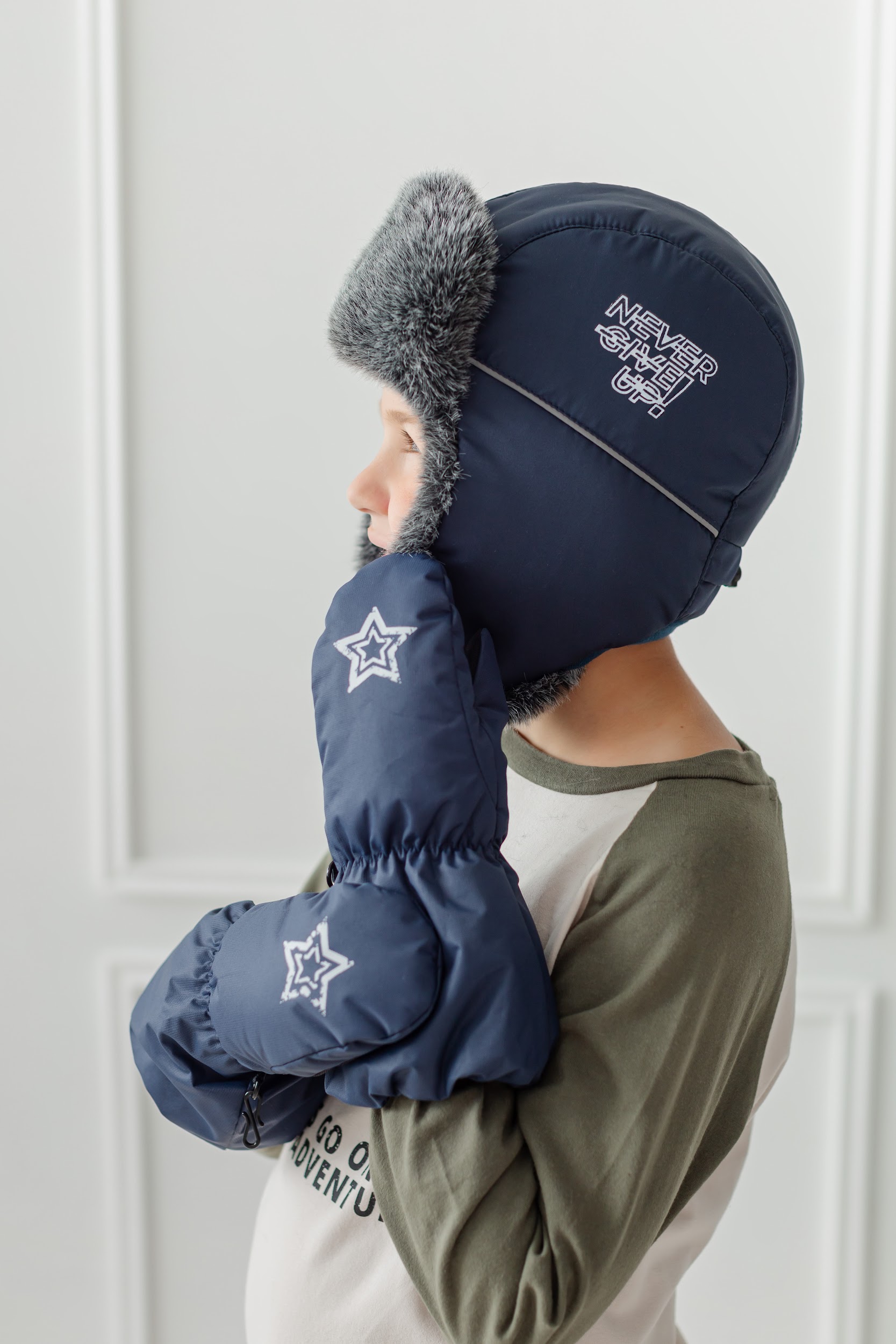 Шапка ARCTICMAGIC ЗМ-610синий - фото 4